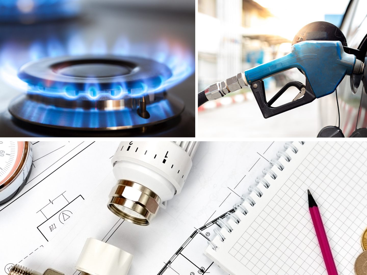 Preistreiber vor allem Gas, Sprit und Heizöl