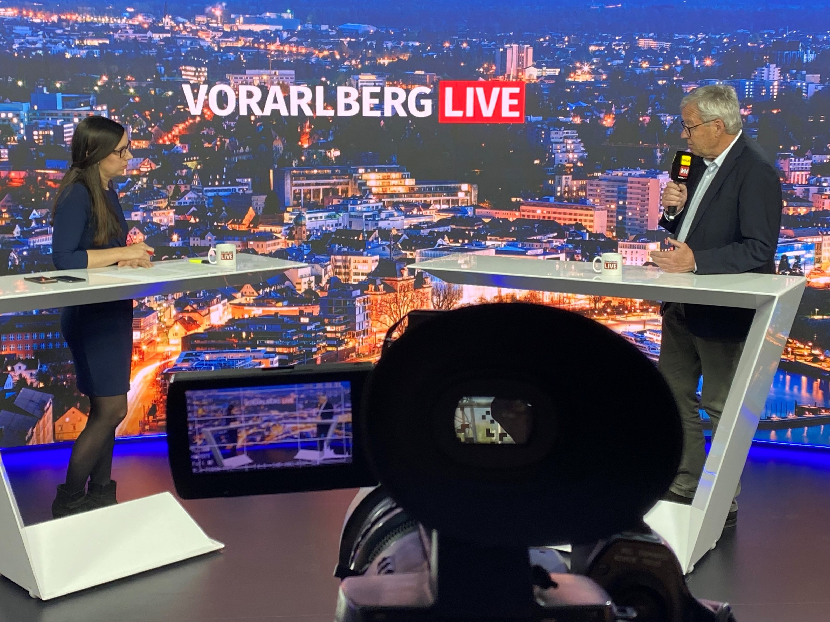 Karlheinz Rüdisser war am Donnerstag zu Gast bei "Vorarlberg LIVE".