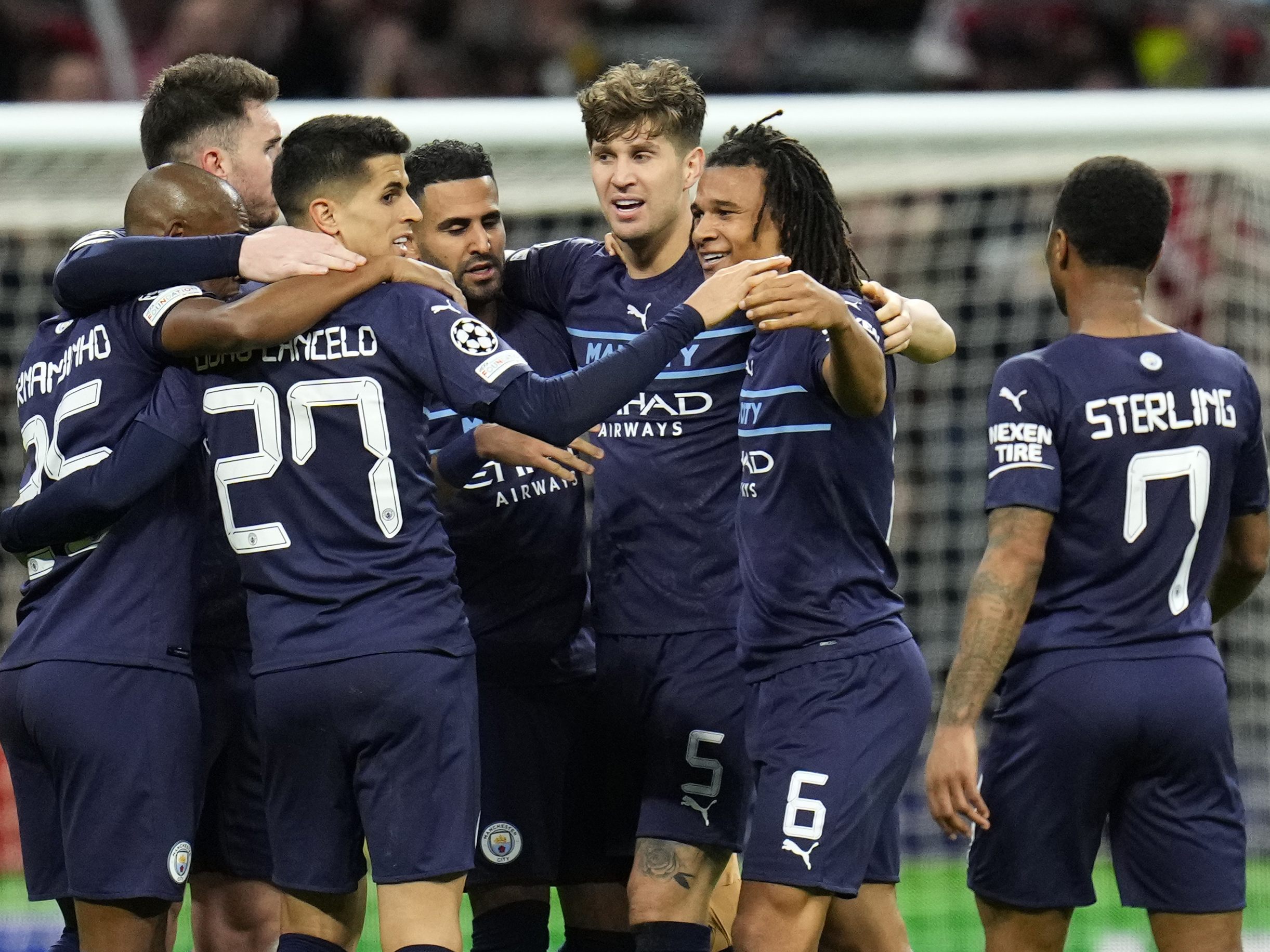 Manchester City durfte am Ende über den Halbfinal-Einzug jubeln.