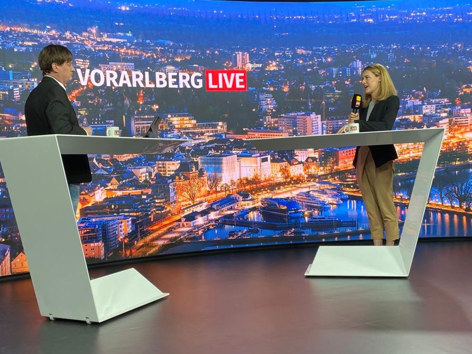 Claudia Gamon bei "Vorarlberg LIVE"