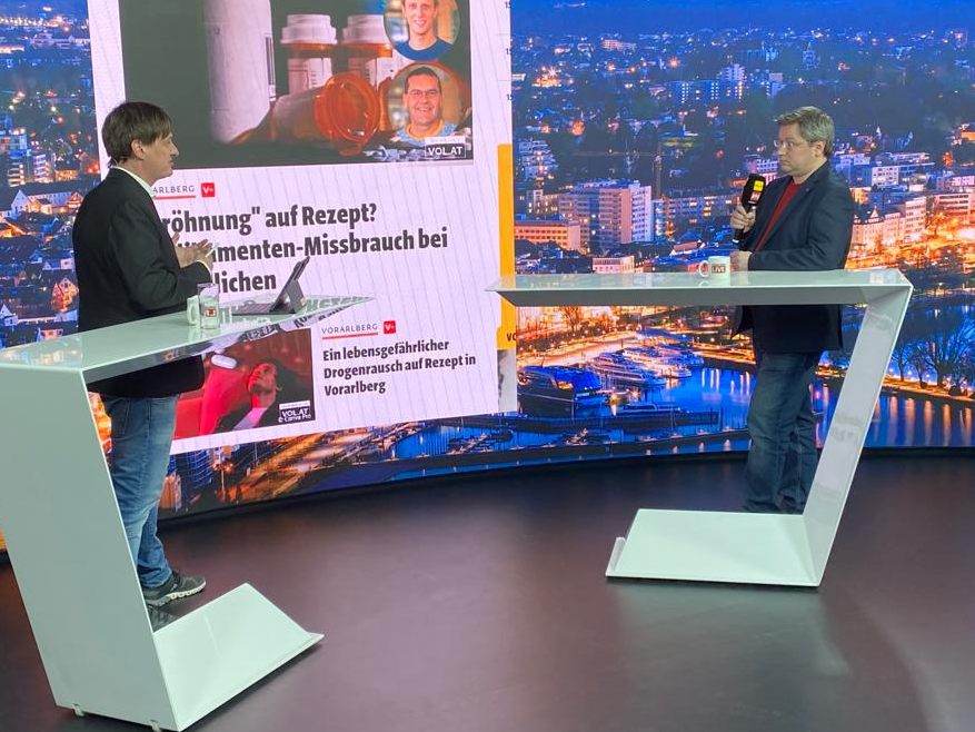 Primar Kloimstein bei "Vorarlberg LIVE"