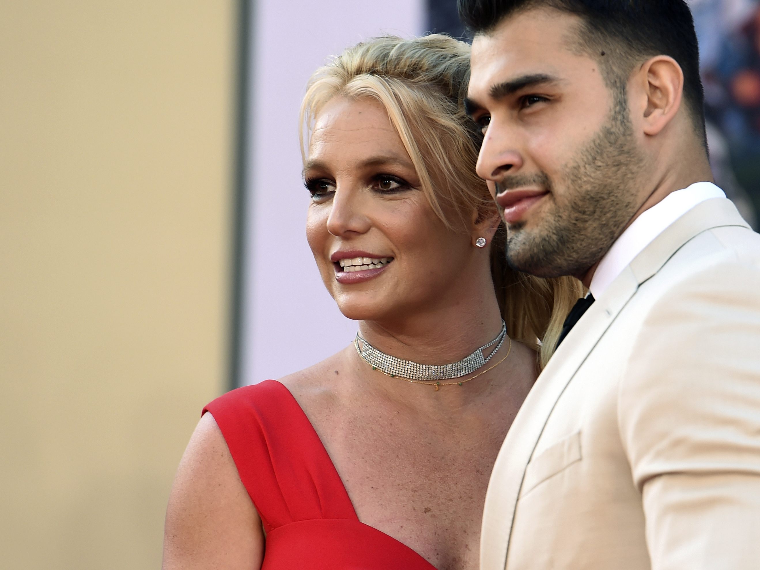 Britney Spears mit Ehemann Sam Asghari.