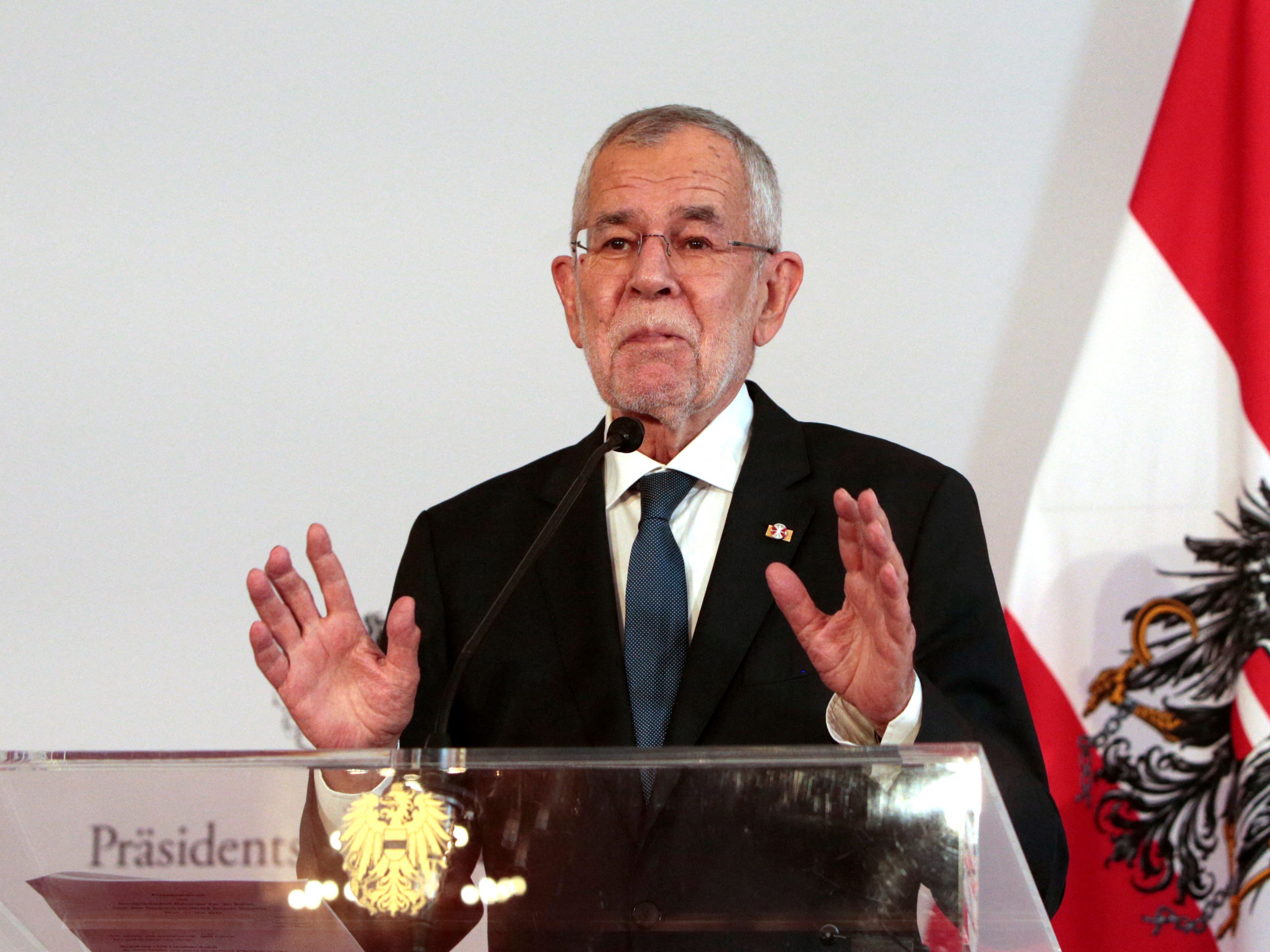 Bundespräsident Van der Bellen ist in einem TikTok-Video zu sehen.