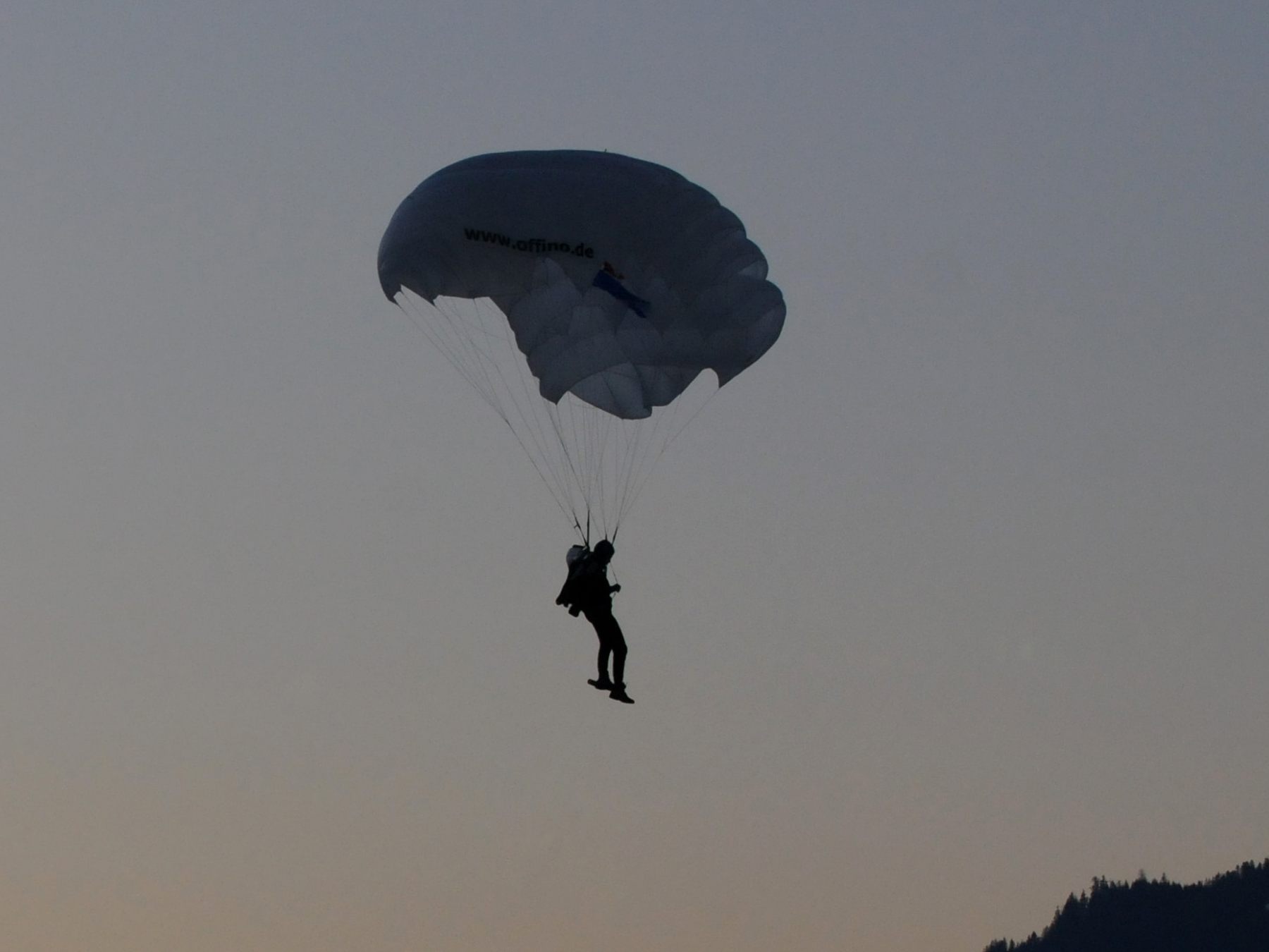 Ein vermeintlcher Paragleiterabsturz sorgte in Weiler für eine Suchaktion.