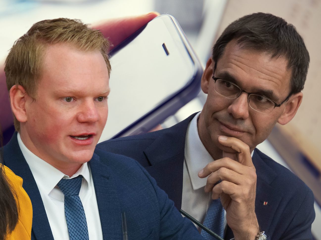 Landeshauptmann Wallner und Lustenaus Bürgermeister mit Fragen konfrontiert