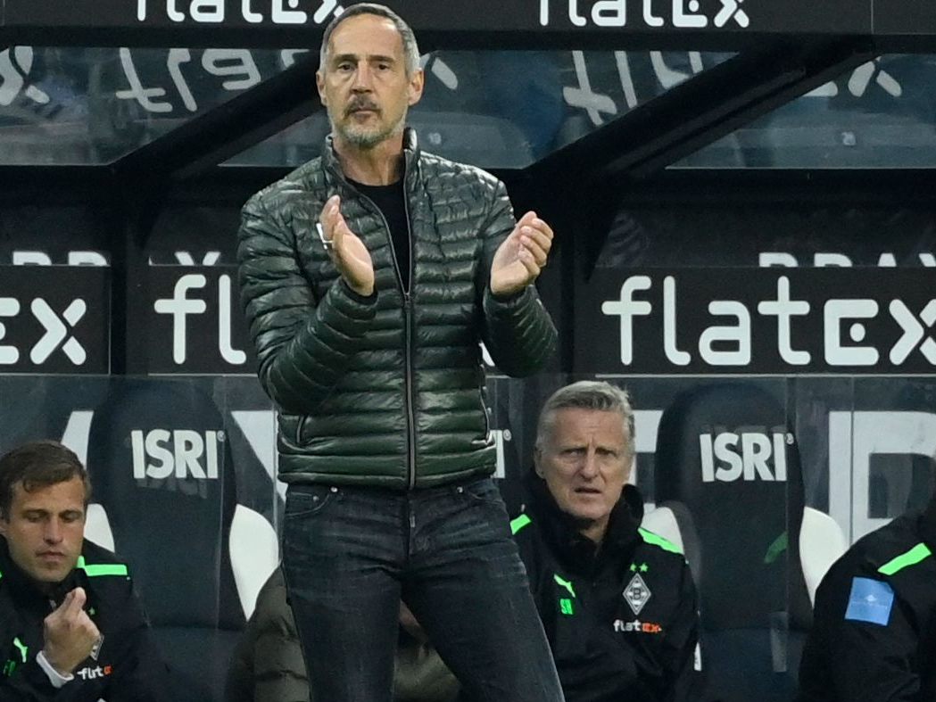 Hütters Zukunft bei Mönchengladbach ist fraglich.