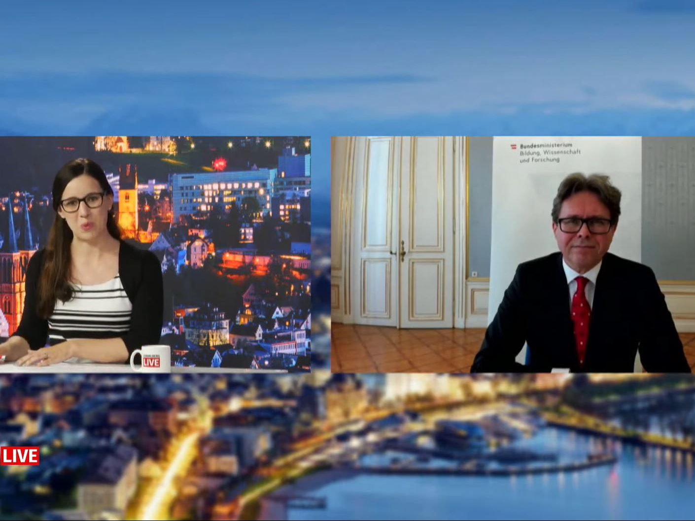 Bildungsminister Polaschek sprach in "Vorarlberg LIVE" über aktuelle Bildungsagenden.