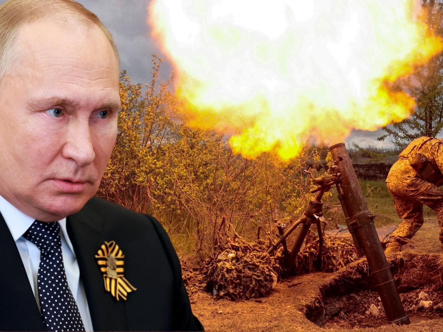 Wladimir Putin setzt die Angriffe im Osten der Ukraine verstärkt fort.