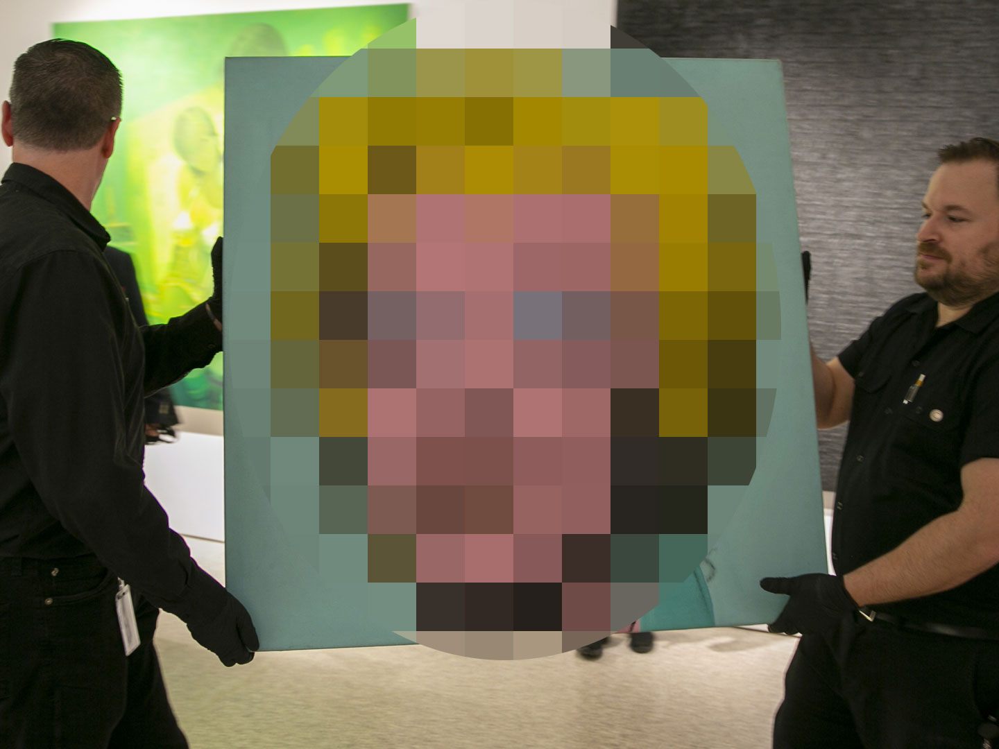 Der Siebdruck "Shot Sage Blue Marilyn" von Andy Warhol stammt aus einer Zürcher Kunstsammlung