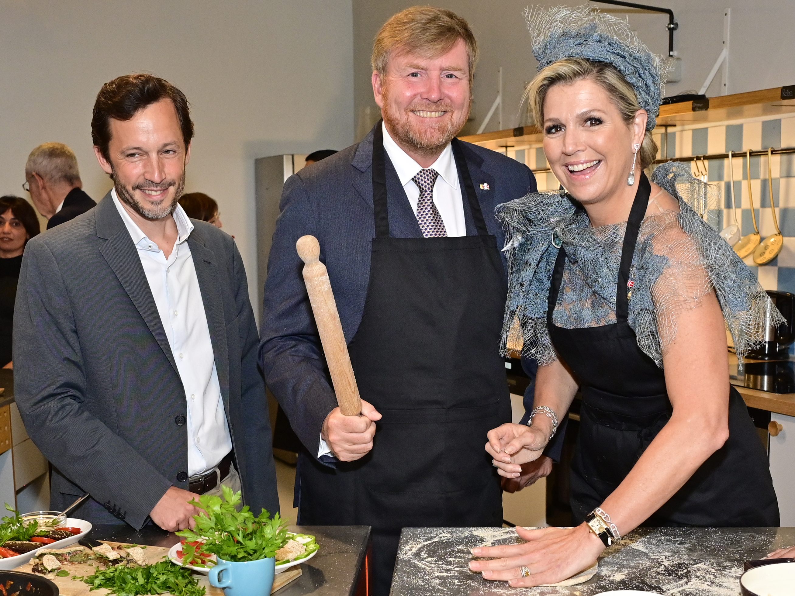 Willem-Alexander und Máxima besuchten Sozialprojekt "Community-Cooking".