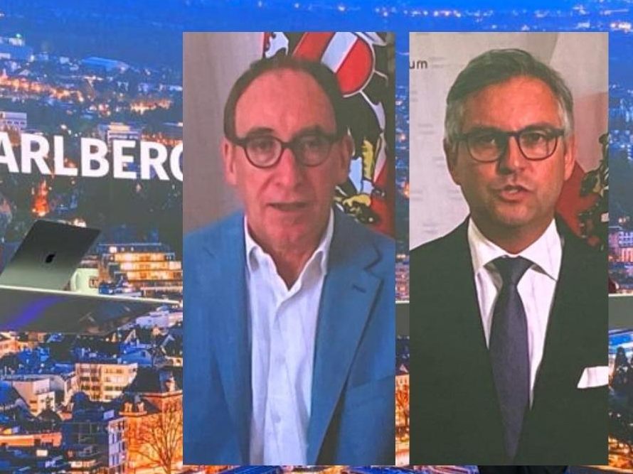 Brunner und Rauch bei "Vorarlberg LIVE"