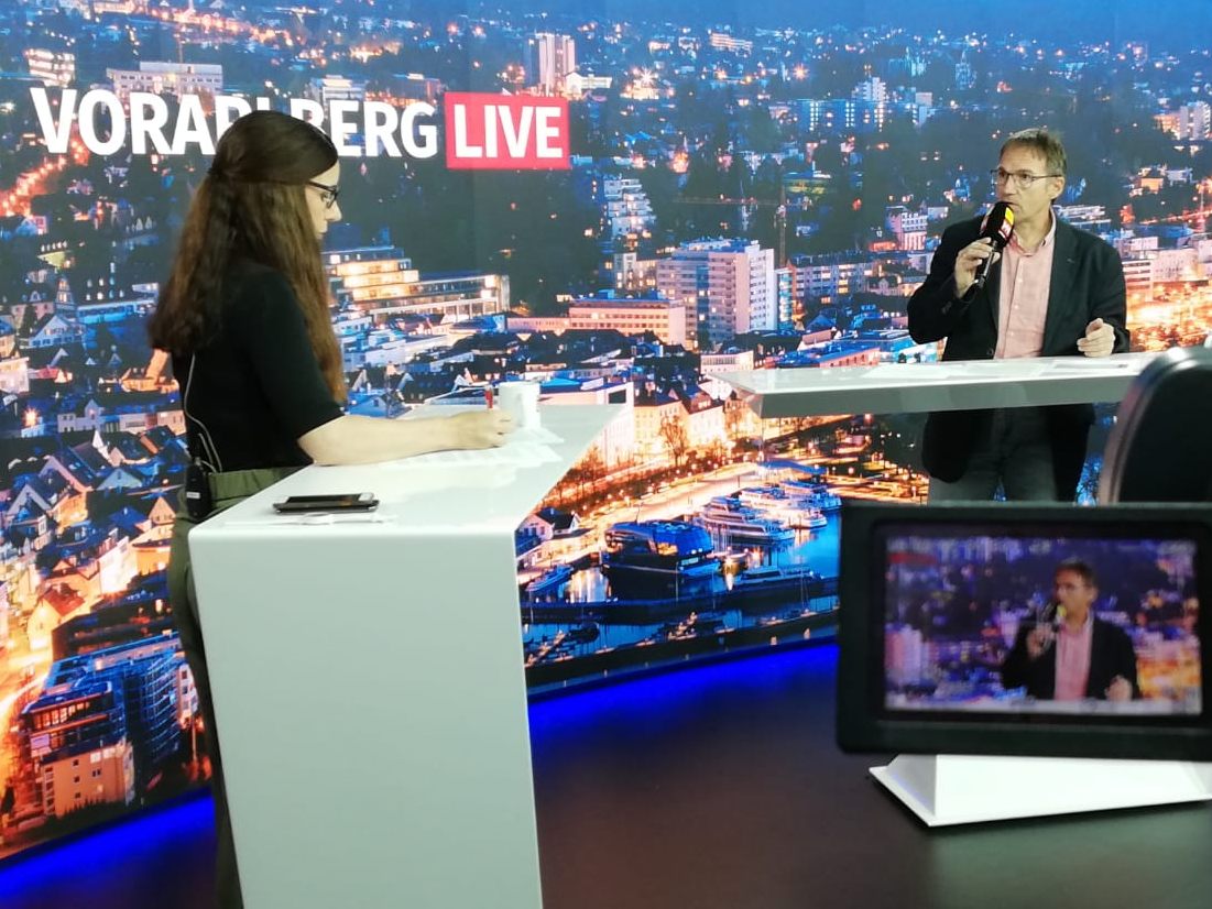 ÖGB-Landeschef Reinhard Stemmer, war am Freitag bei "Vorarlberg LIVE" zu Gast.