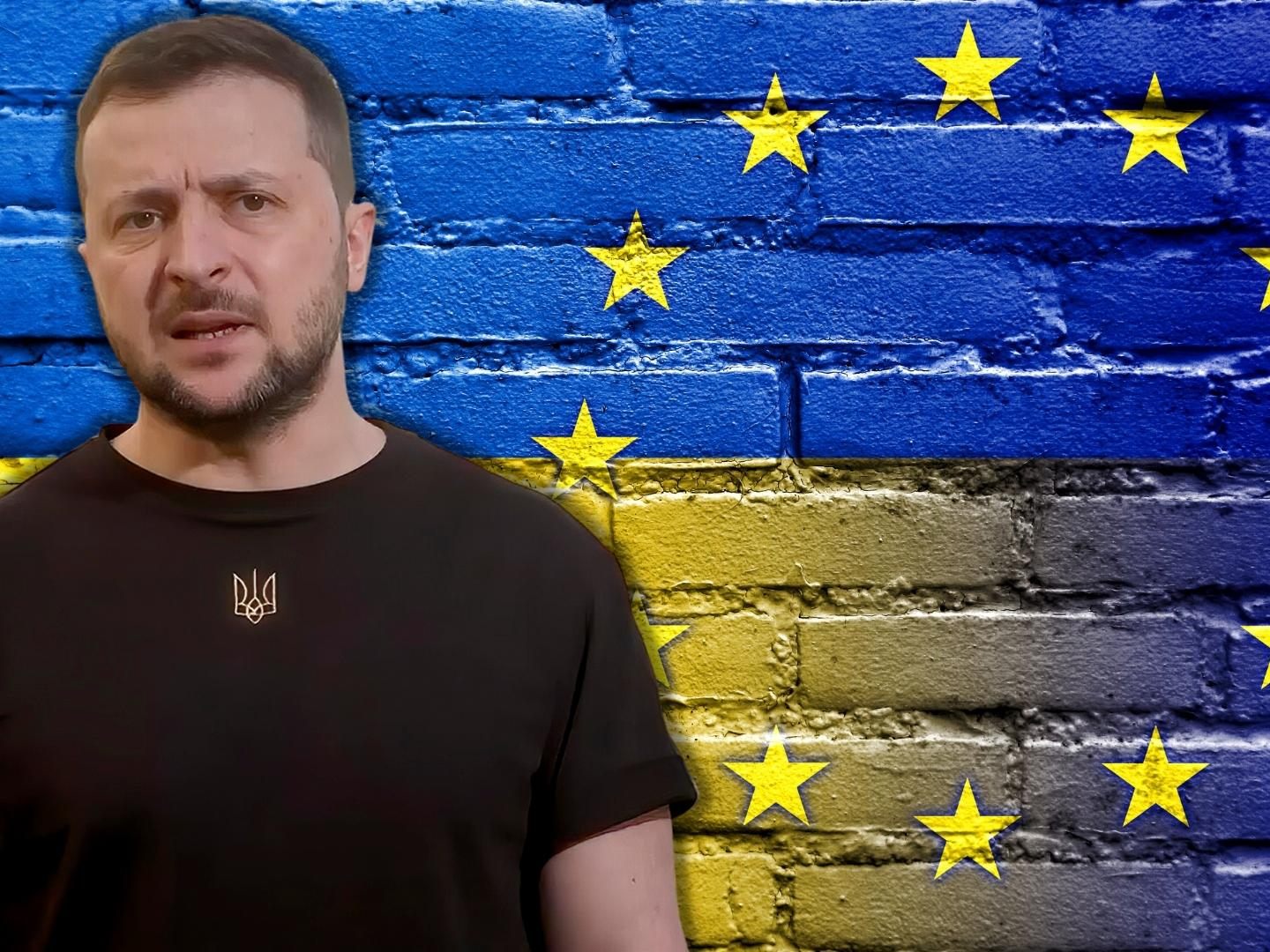 Der ukrainische Präsident Wolodymyr Selenskyj rechnet fest mit einem EU-Kandidatenstatus.