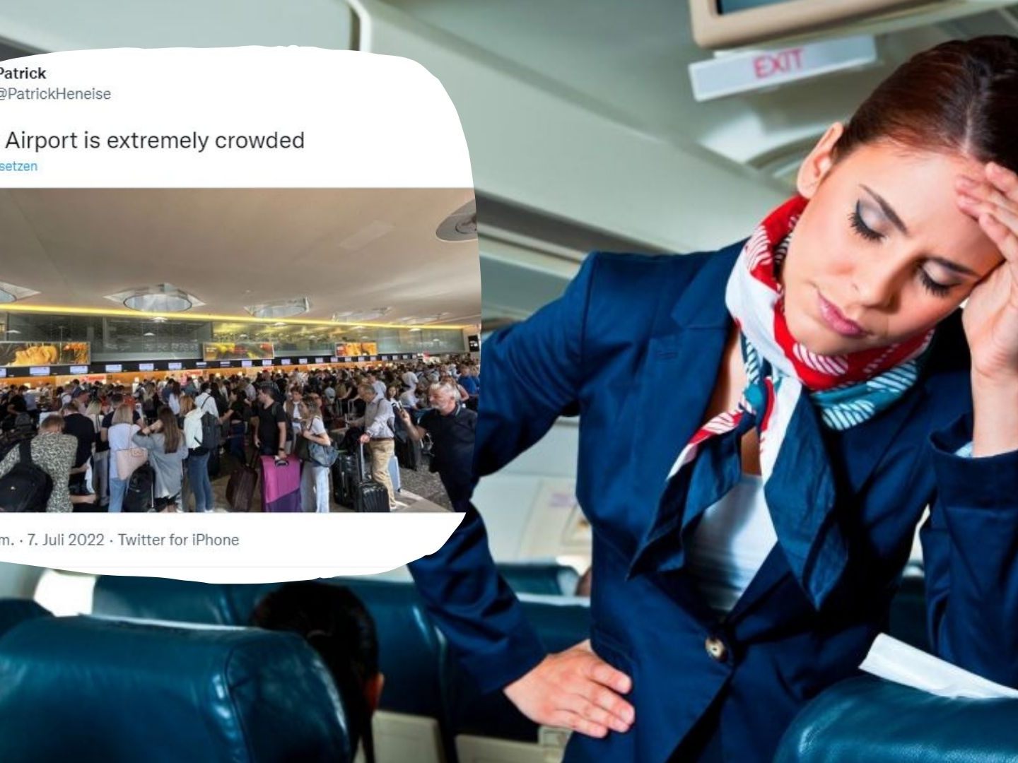 Flugpassagiere in Zürich müssen aktuell viel Geduld mitbringen.