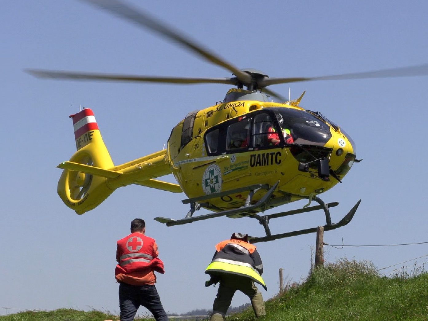 Eine Person wurde bei dem Unfall schwer verletzt.