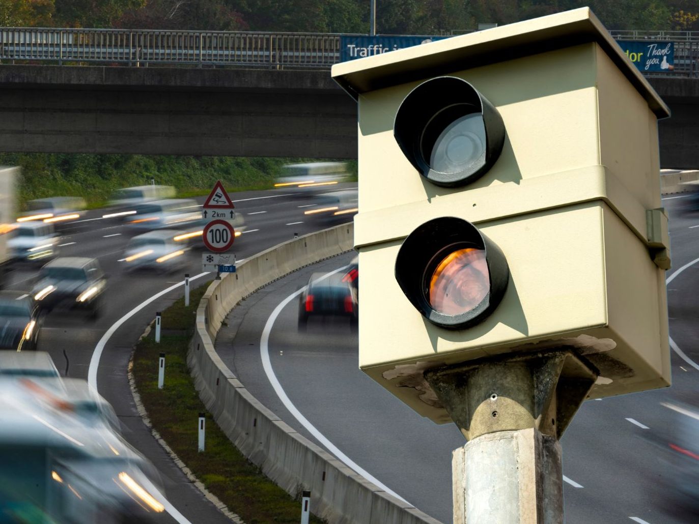 Auf der A14 wurde ein Raser mit 204 km/h geblitzt.