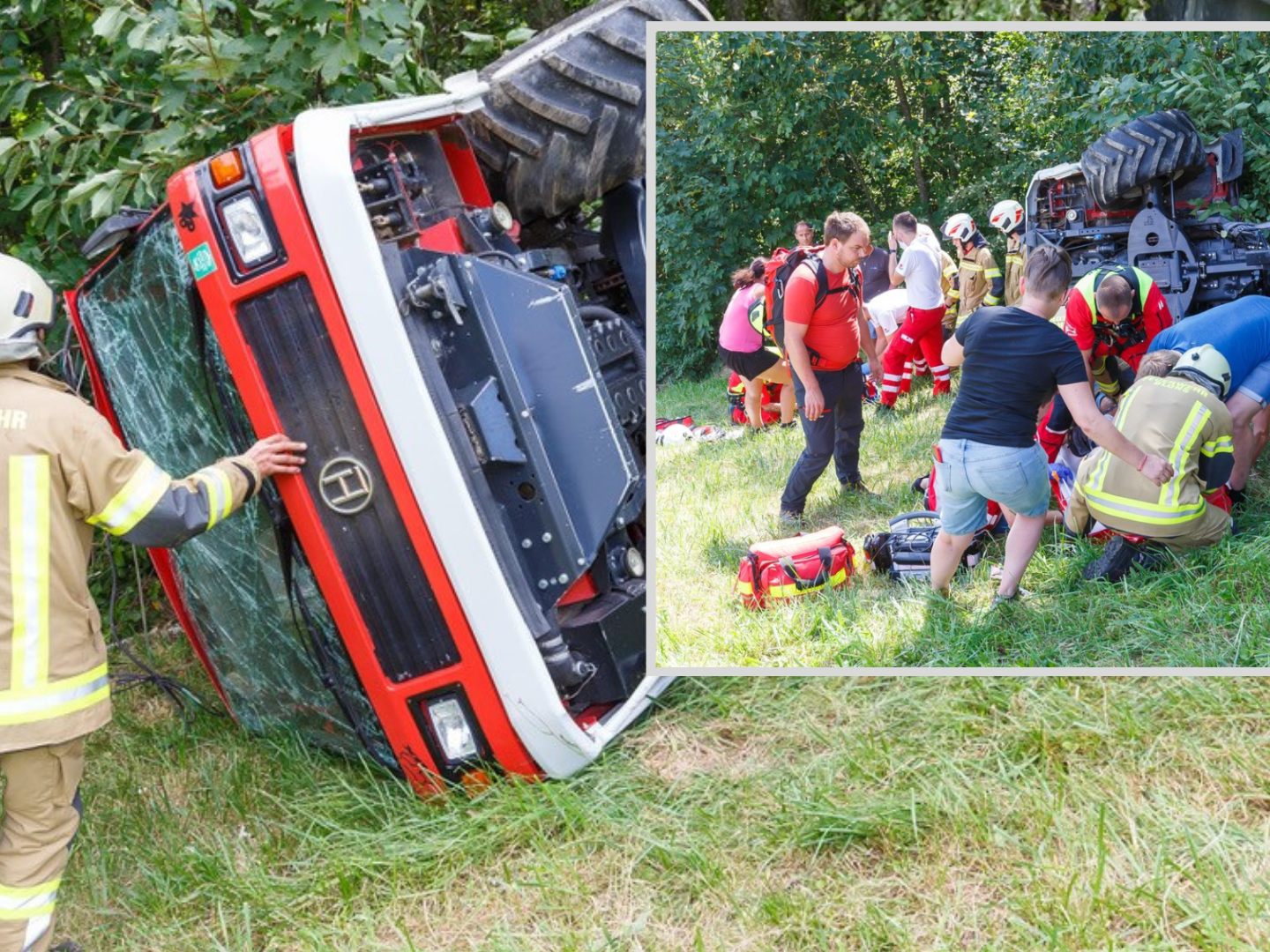 Zwei Personen verletzt