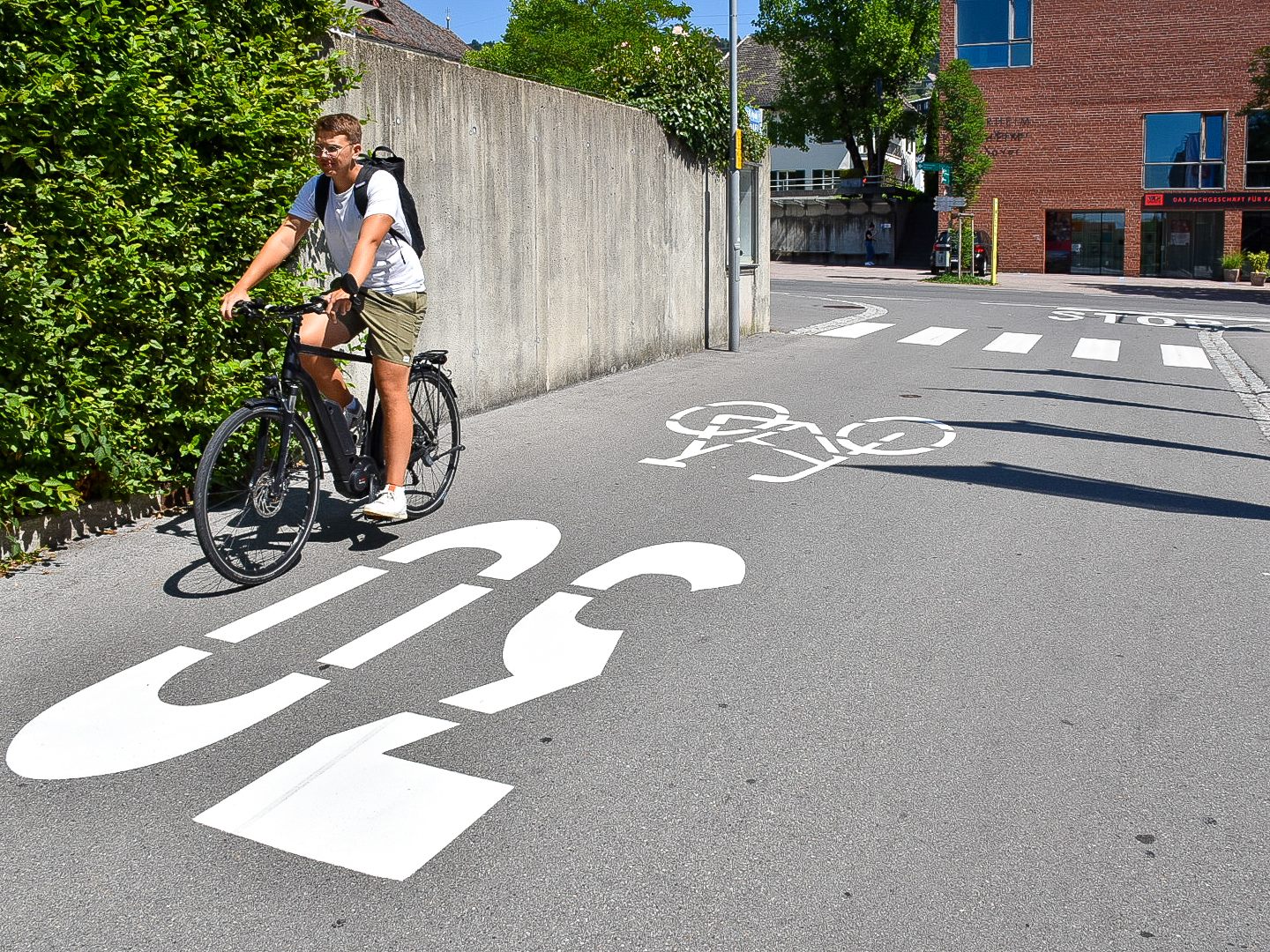 Fünf neue Fahrradstraßen in Lochau