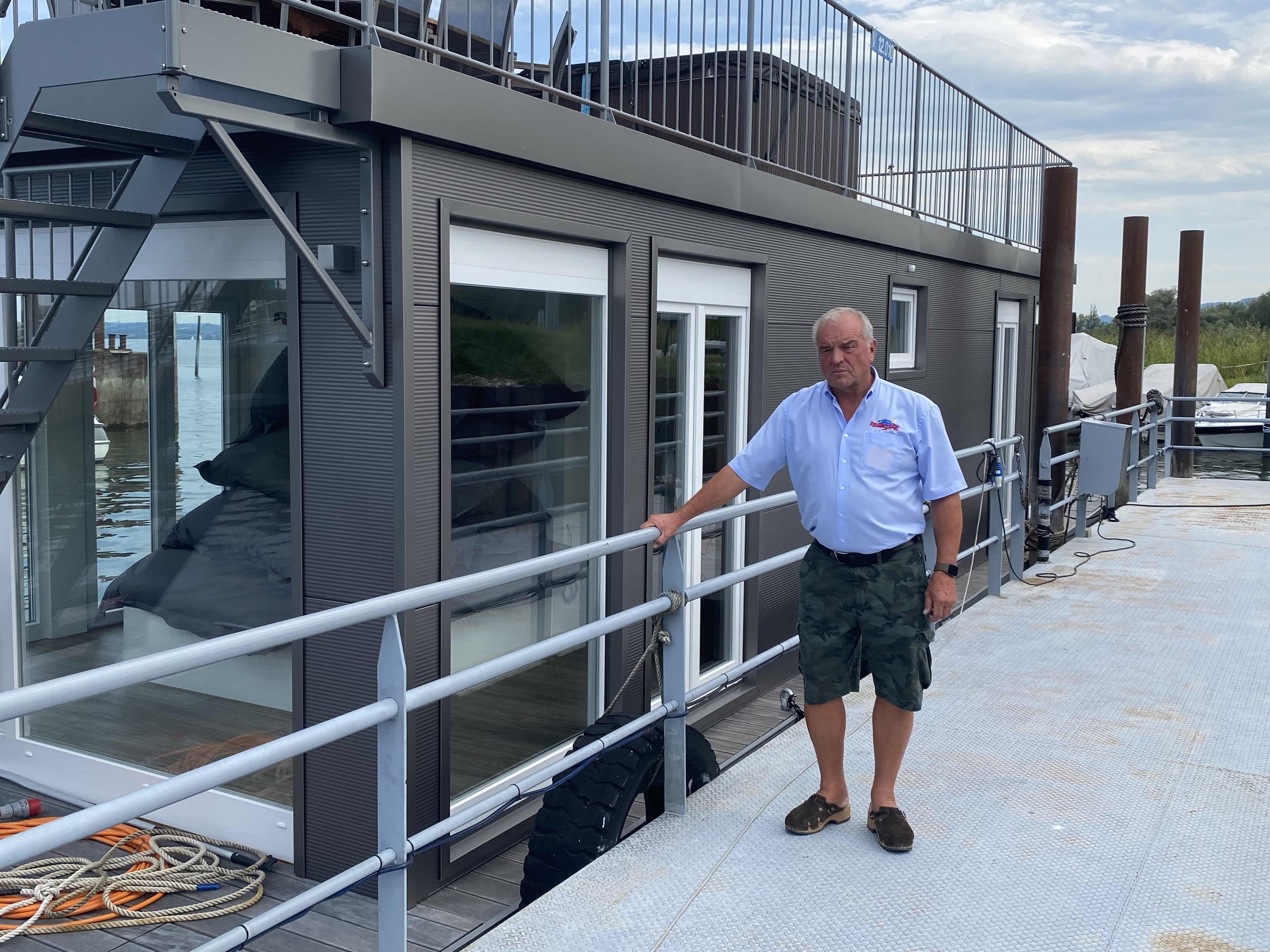 Günther Salzmann bekommt für sein Boot keine Zulassung.