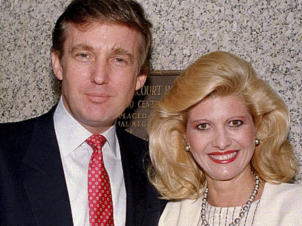 Ivana Trump wurde auf Donald Trumps Golfplatz Bedminster in New Jersey beerdigt.