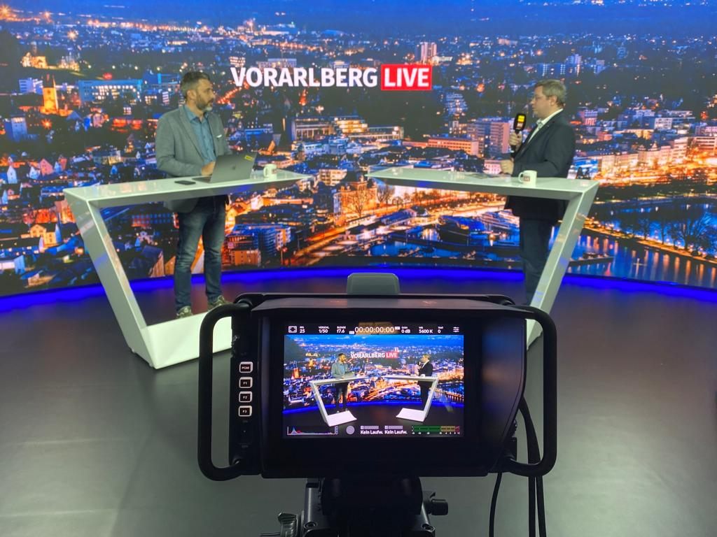 Philipp Kloimstein bei "Vorarlberg LIVE".