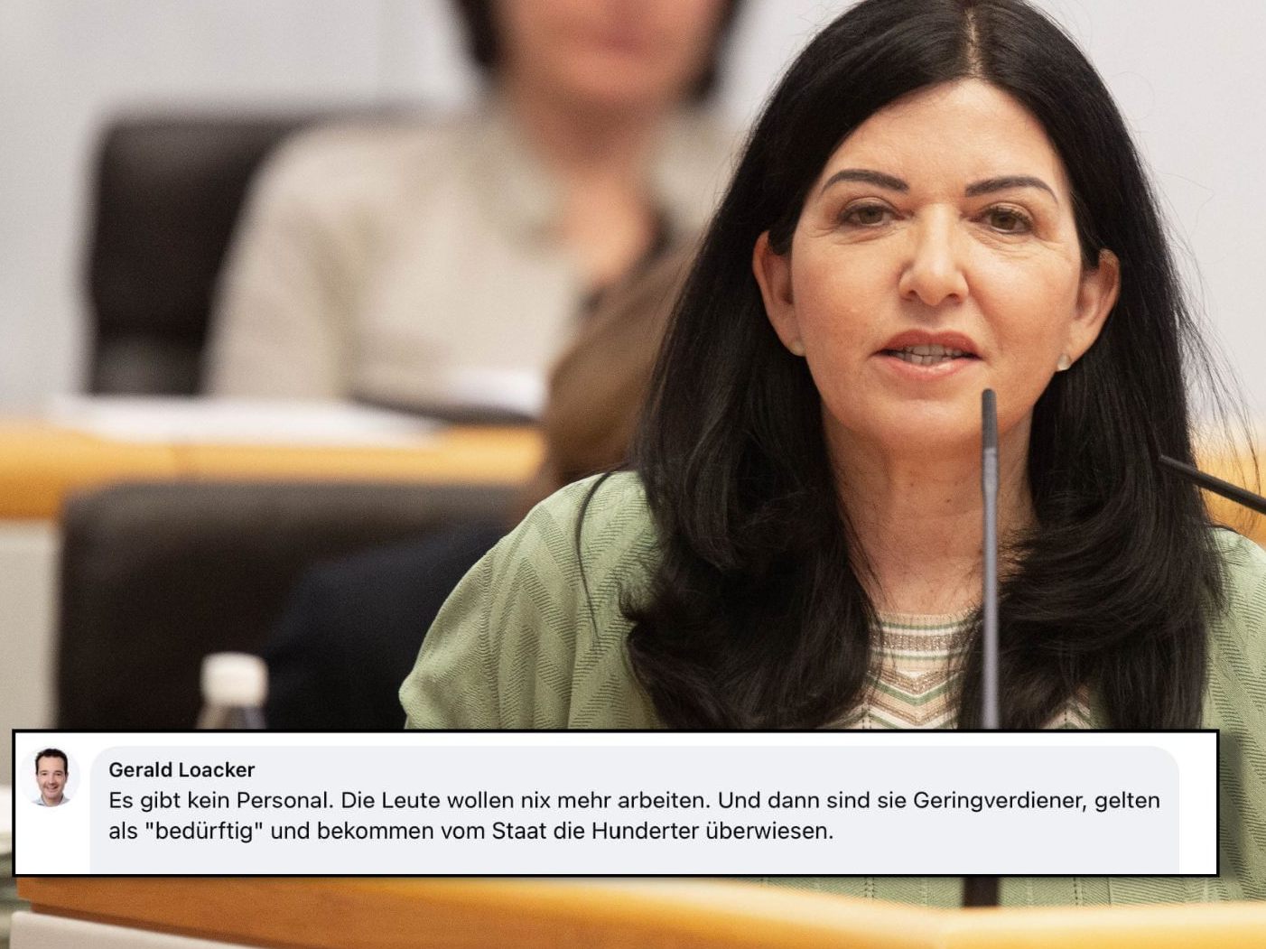 Auer kritisiert Aussagen von Loacker.