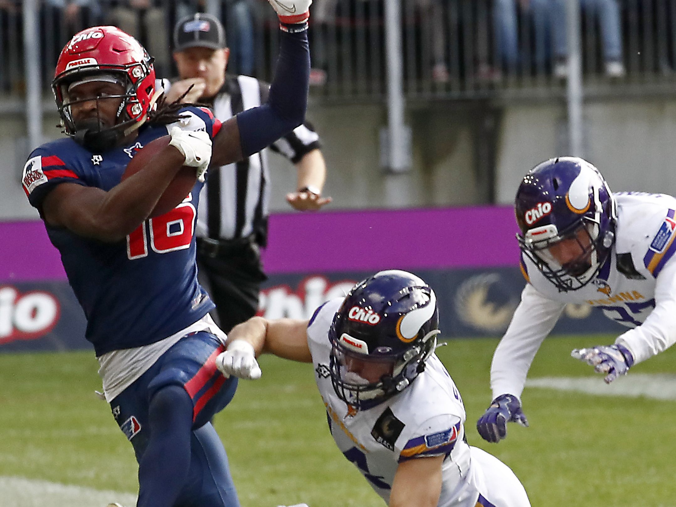 Die Vienna Vikings siegten gegen die Sea Devils.