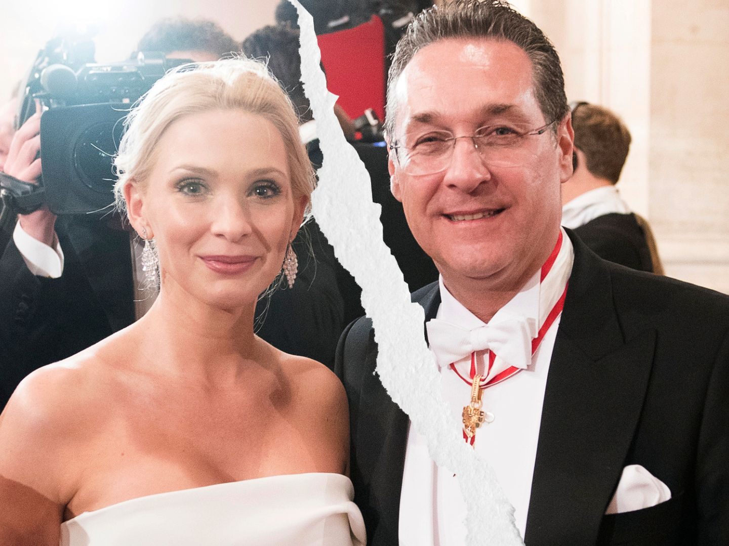 Alles aus bei Philippa und Heinz-Christian Strache.