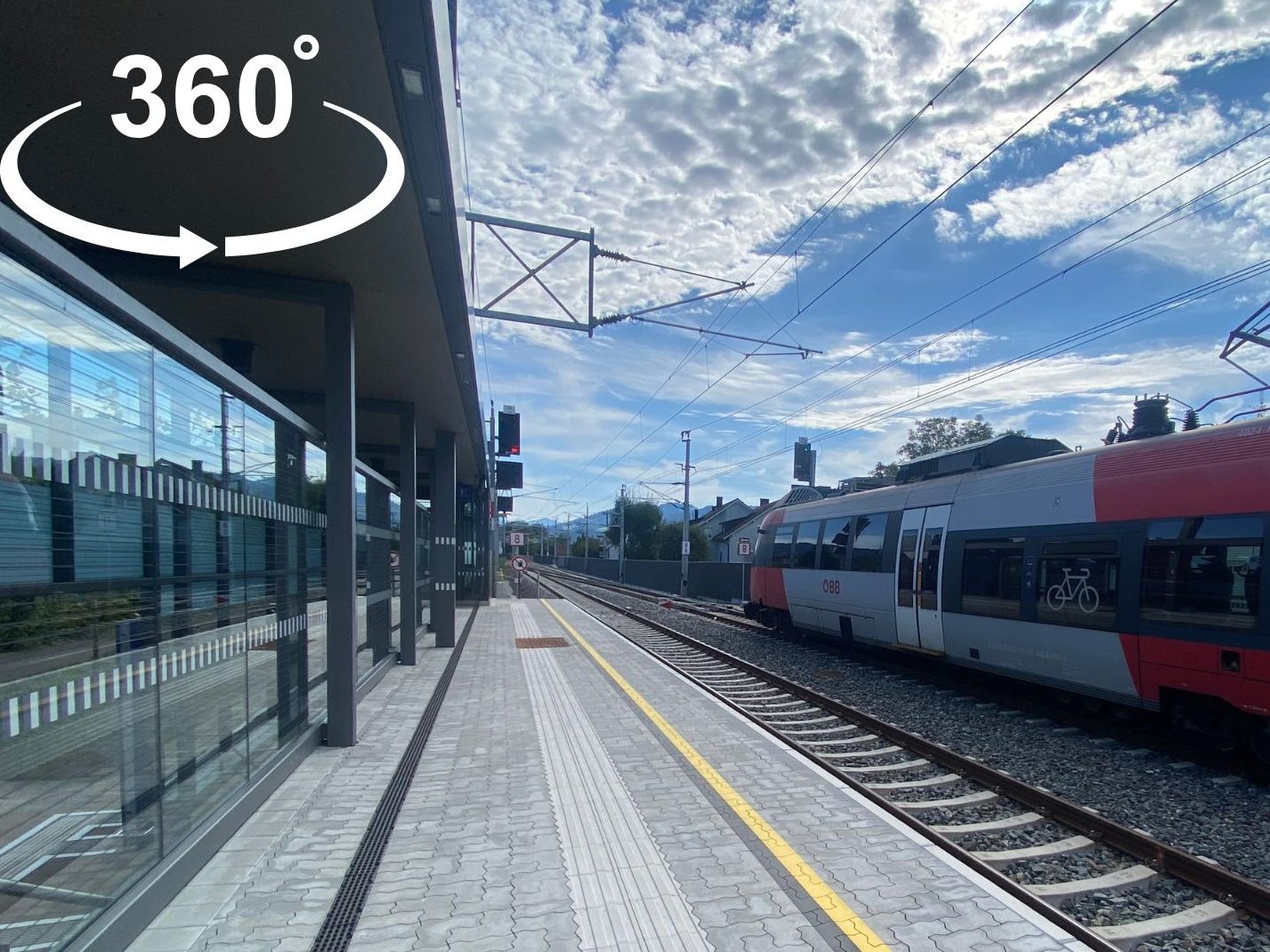 So sieht die neue ÖBB-Haltestelle aus.