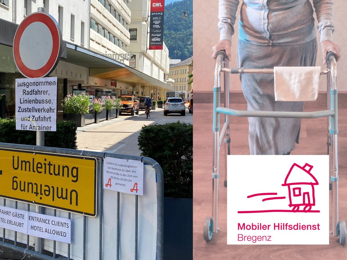Viele hiflsbedürftige Bregenzer müssen auf die Dienste des Mobilen Hilfsdienst vorerst verzichten.