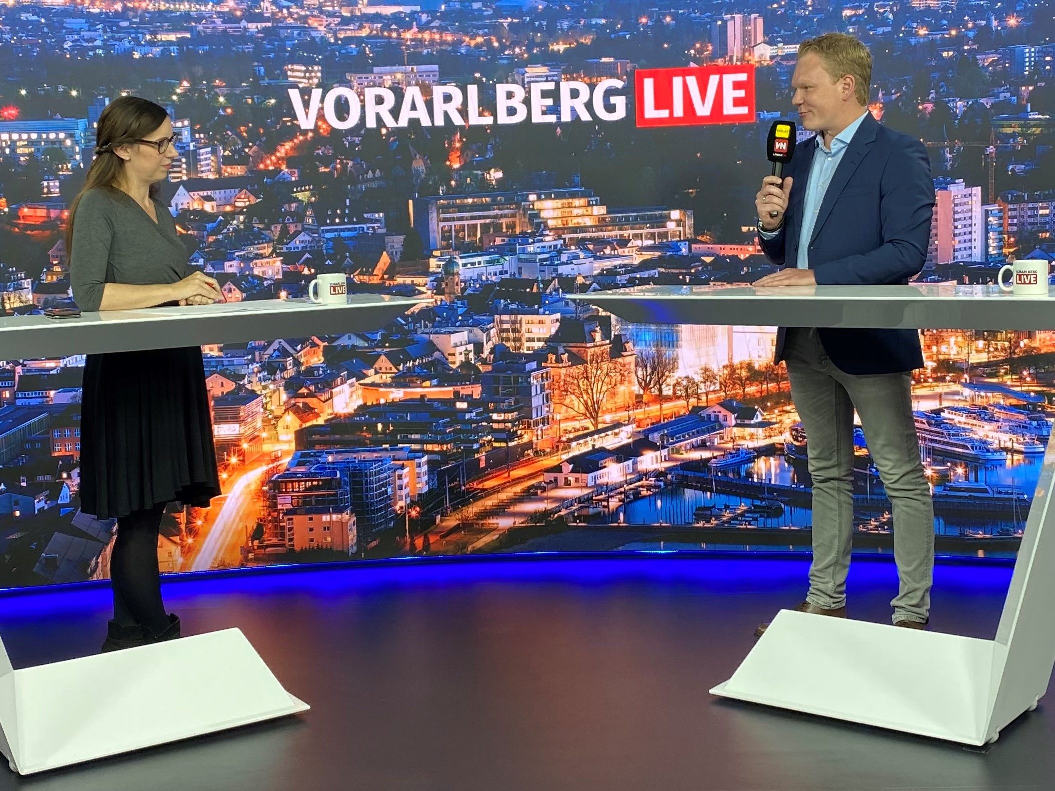 Christof Bitschi bei "Vorarlberg LIVE".