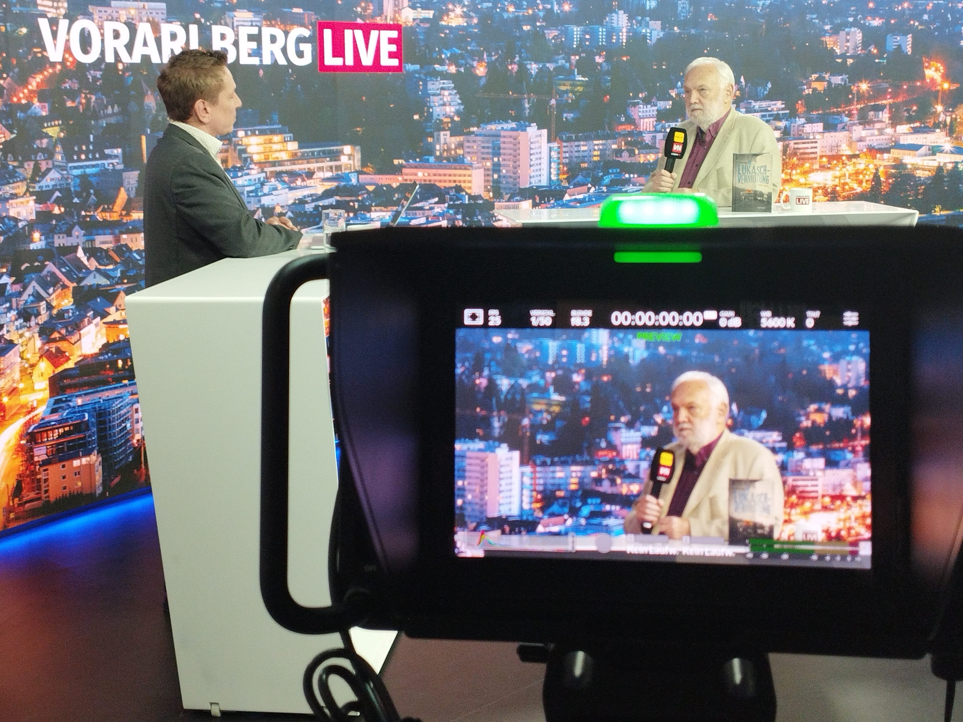 Dr. Christian Mähr bei "Vorarlberg LIVE".