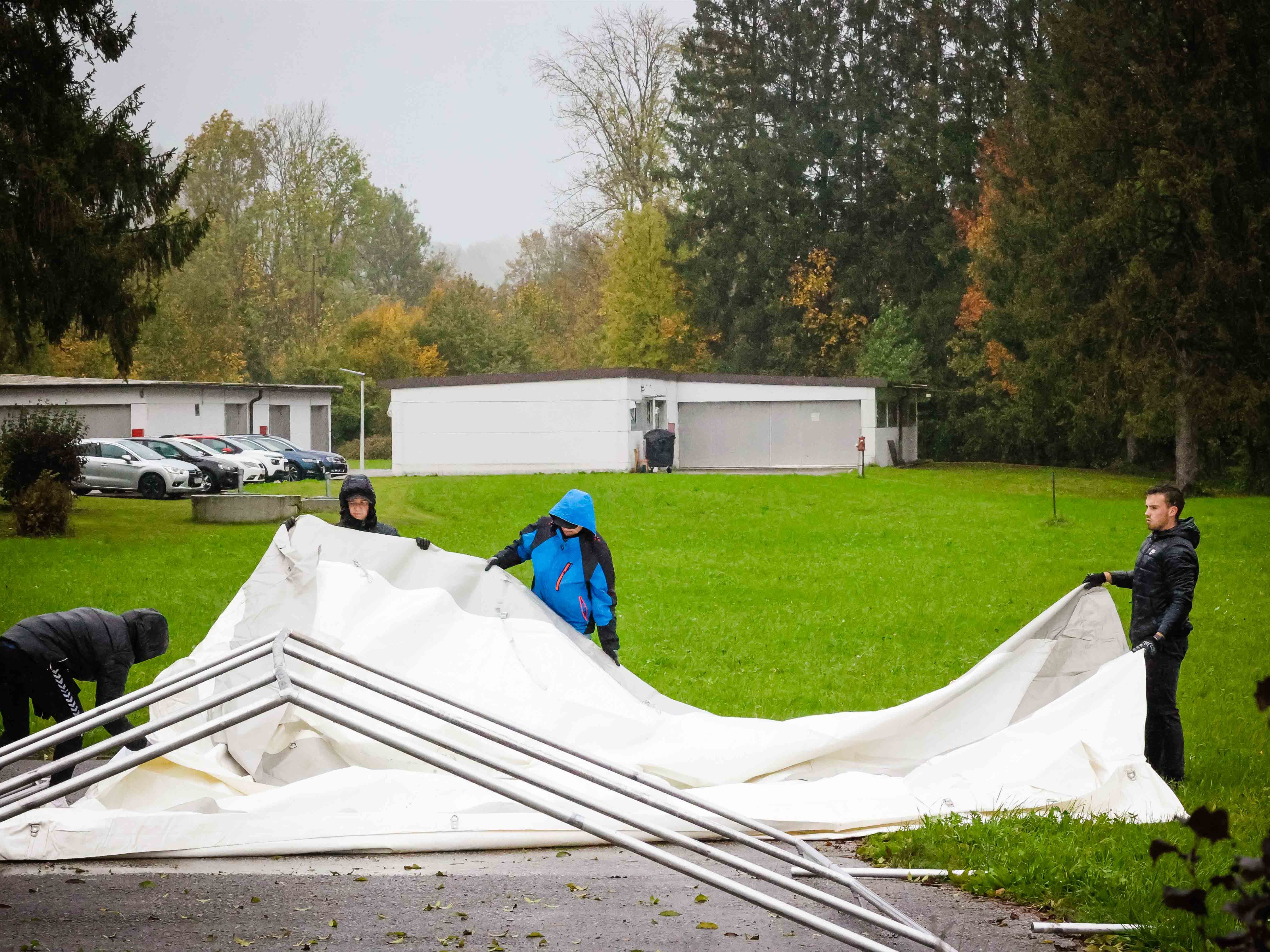 Die Zelte für Asylwerber werden von den Bundesländern weiterhin abgelehnt.