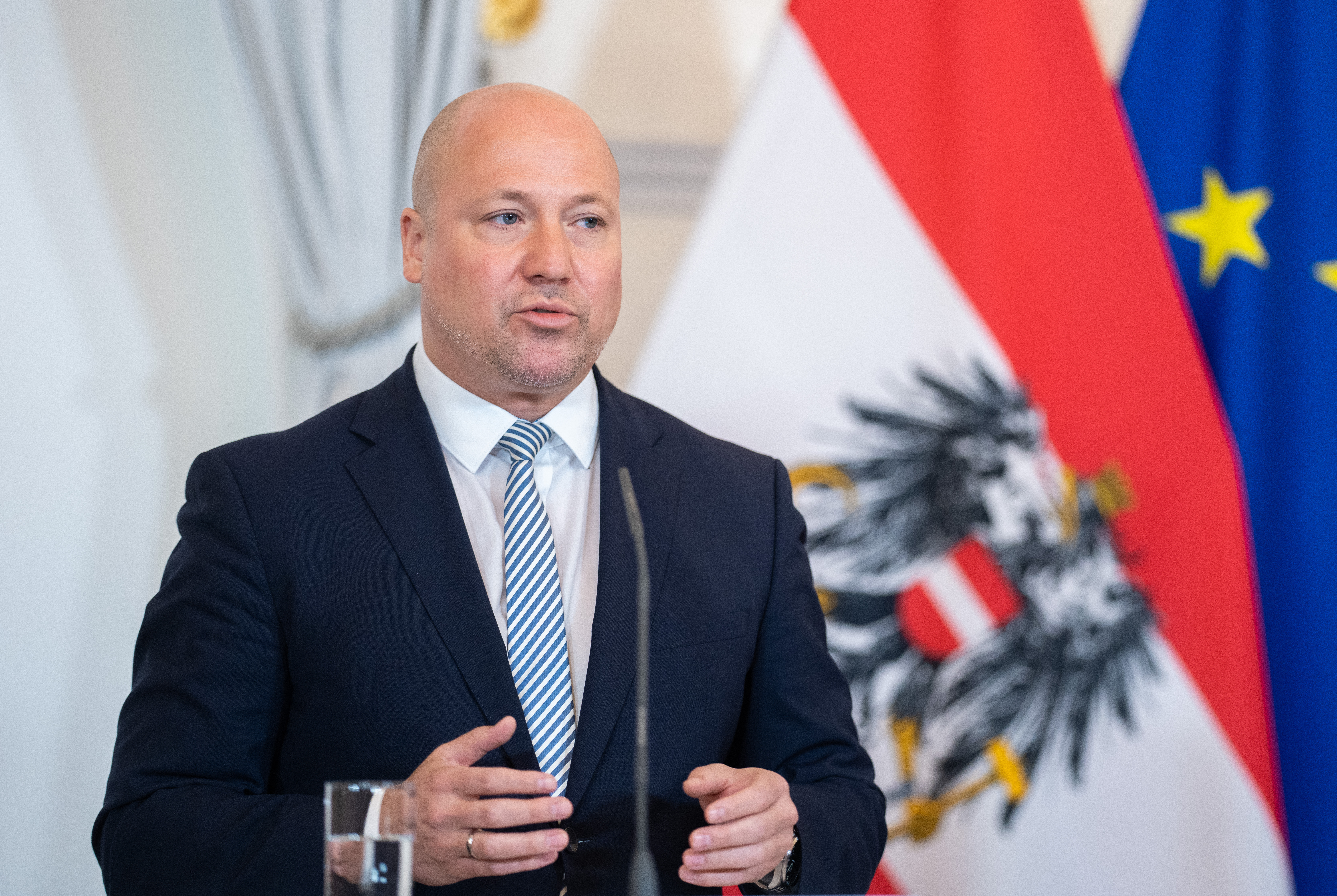 Statistik-Austria-Generaldirektor Tobias Thomas. 