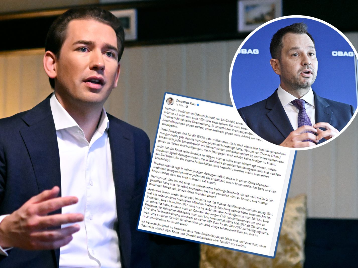 Ex-Kanzler Kurz geht in die Offensive
