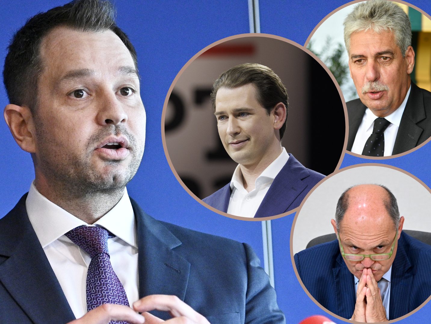 Kurz und andere Beschuldigte weisen die Aussagen zurück.