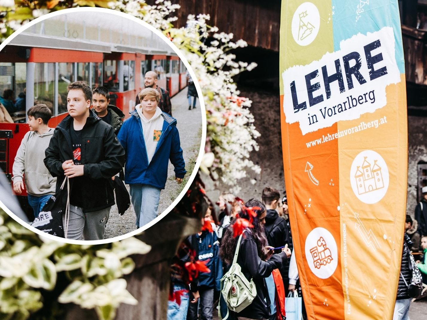 Die beiden Lehrlingsmessen fanden wieder mit großem Andrang statt.