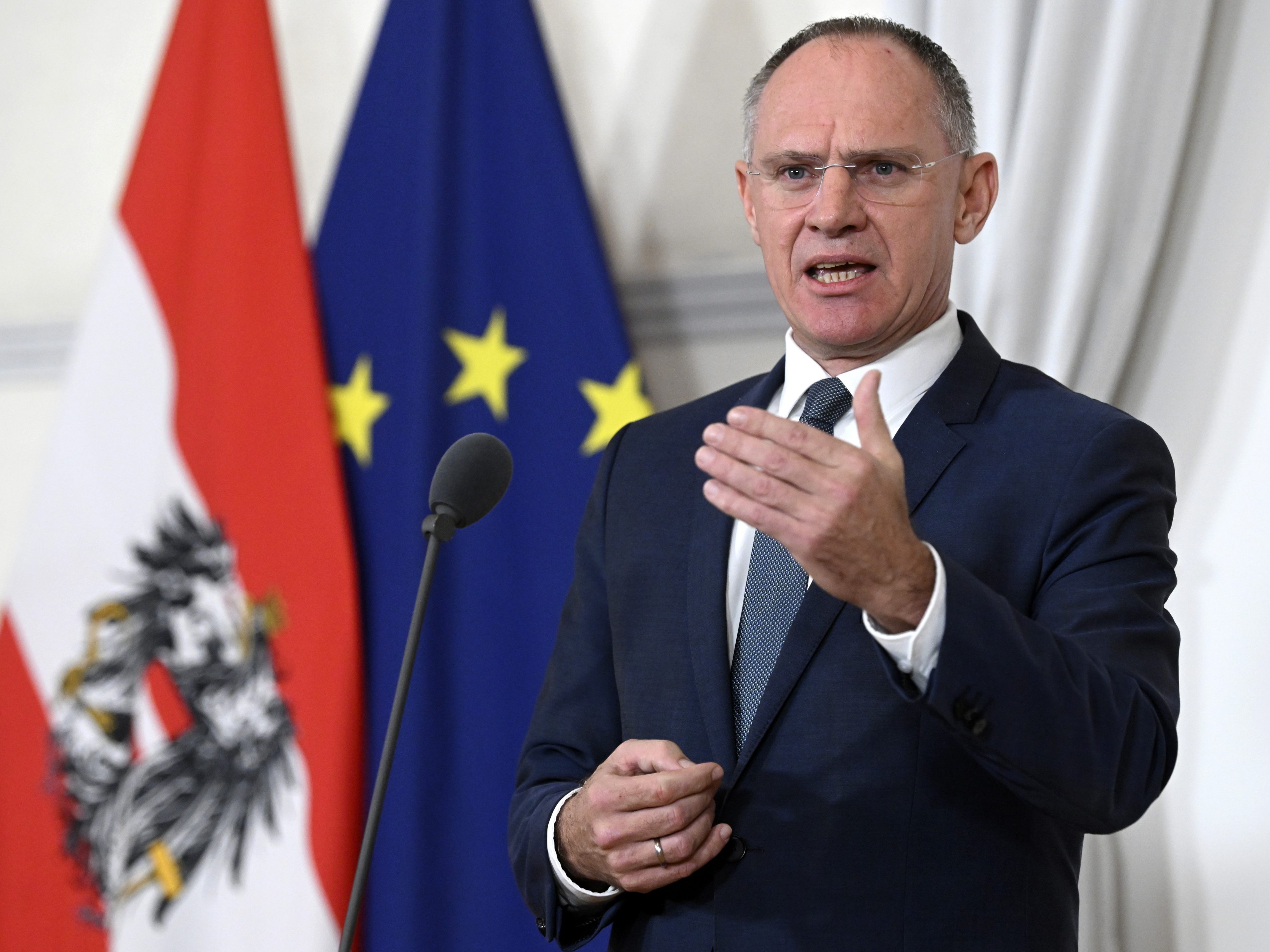 Innenminister Gerhard Karner will sich bezüglich des Schengen-Beitritts von Kroatien nicht festlegen.