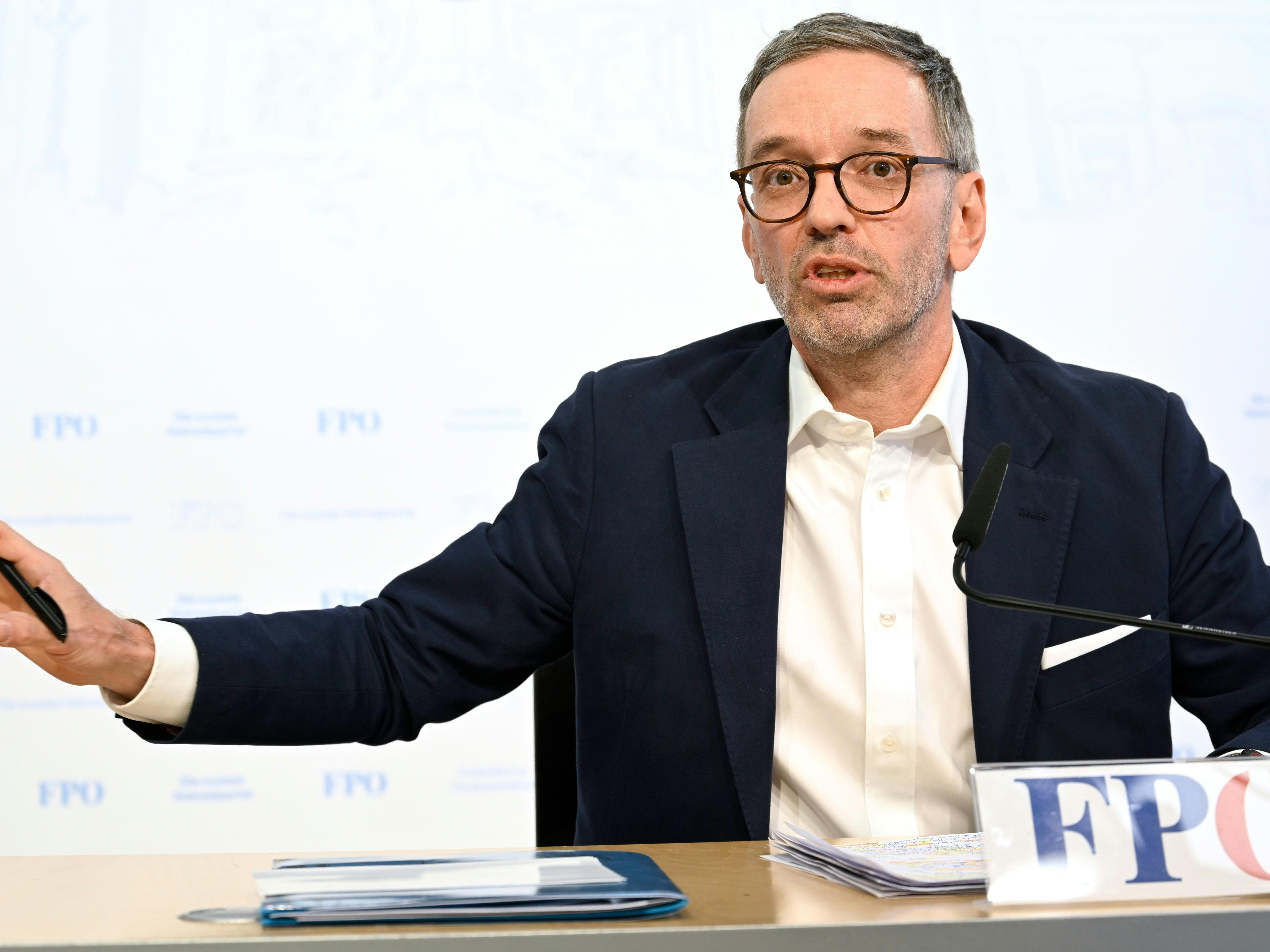 Wetterte gegen Österreichs Asylpolitik: Herbert Kickl.