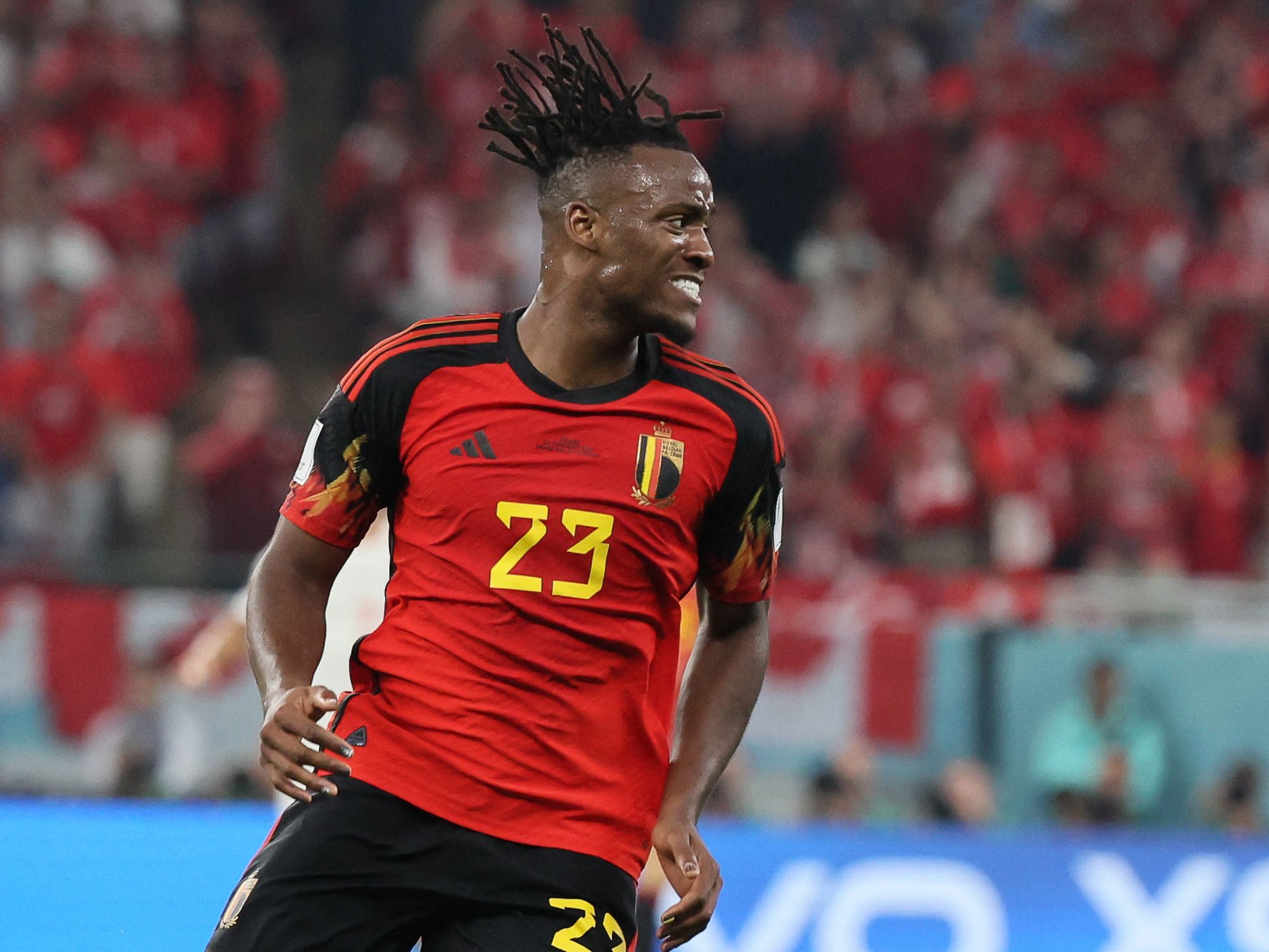 Batshuayi erzielte das einzige Tor des Spiels für Belgien.