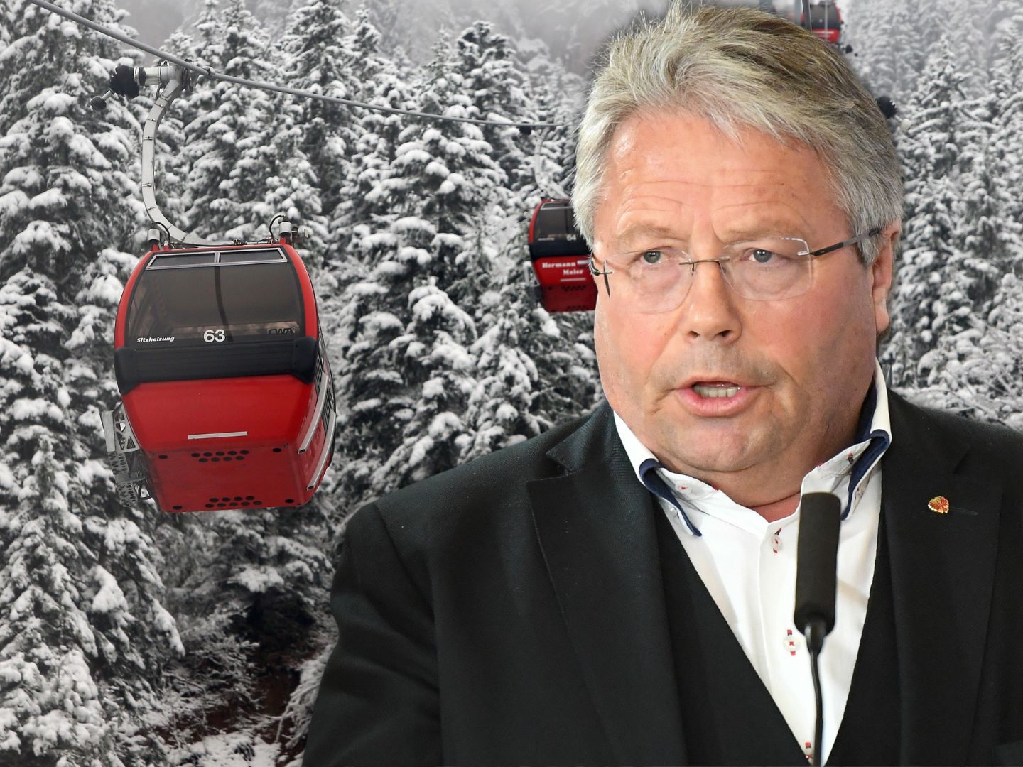 Bei den Seilbahnen ist in Sachen Umwelt alles wunderbar, versichert Franz Hörl