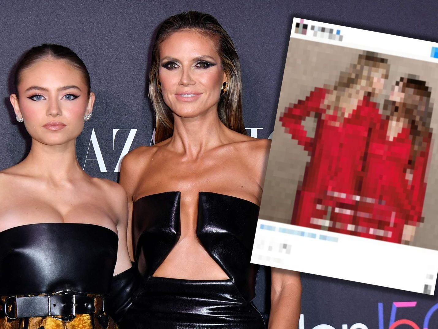 Leni und Heidi Klum.