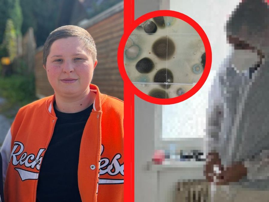 Der schreckliche Verdacht von Familie Tangl bestätigte sich: Ihr Haus war völlig kontaminiert.
