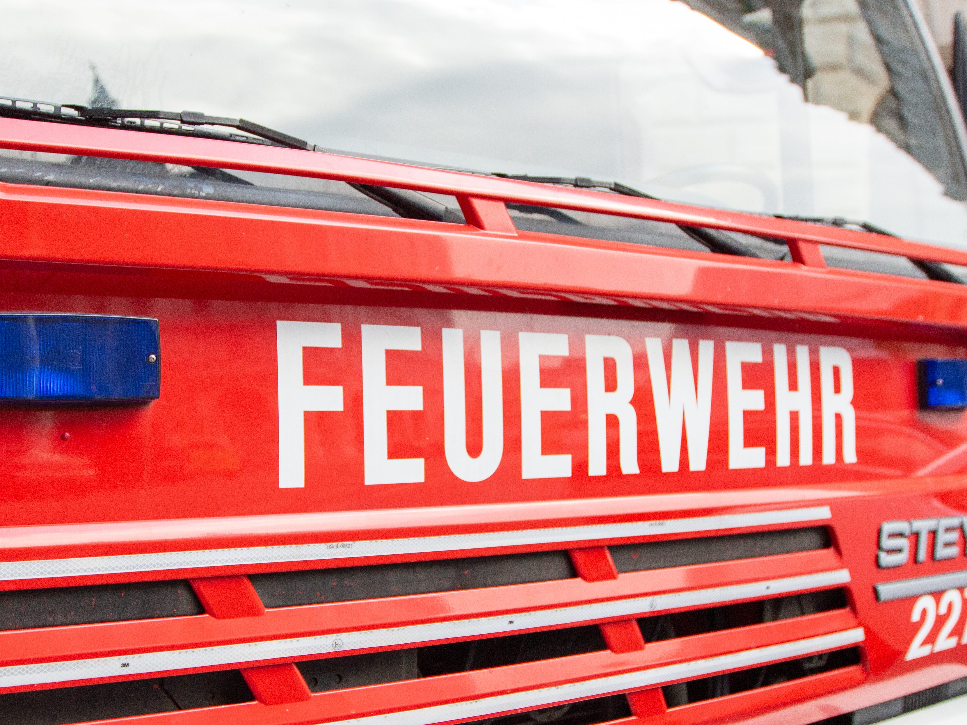 Hund aus brennendem Bauernhof in Niederösterreich gerettet.