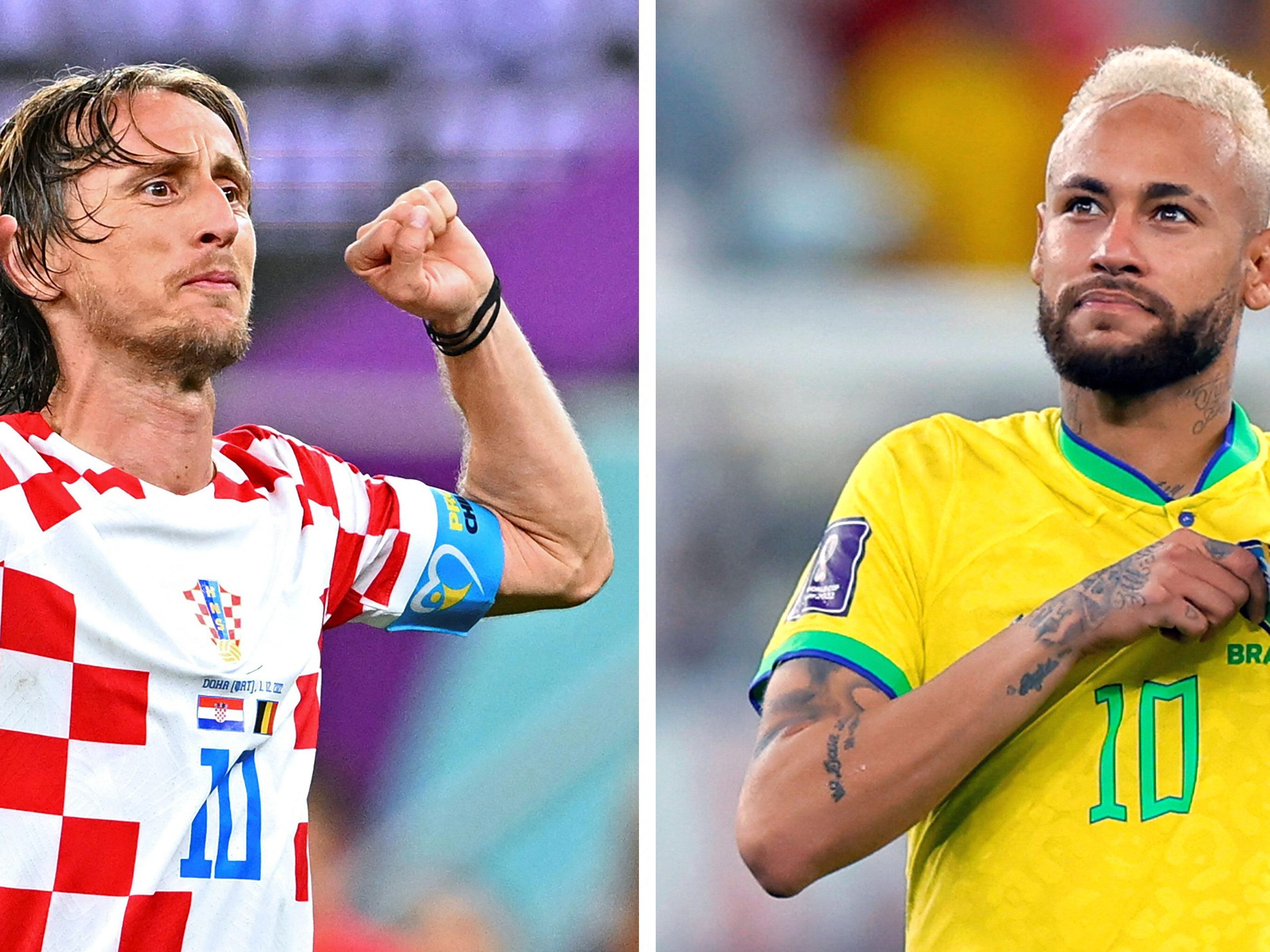 Dueller der Superstars: Modric vs. Neymar