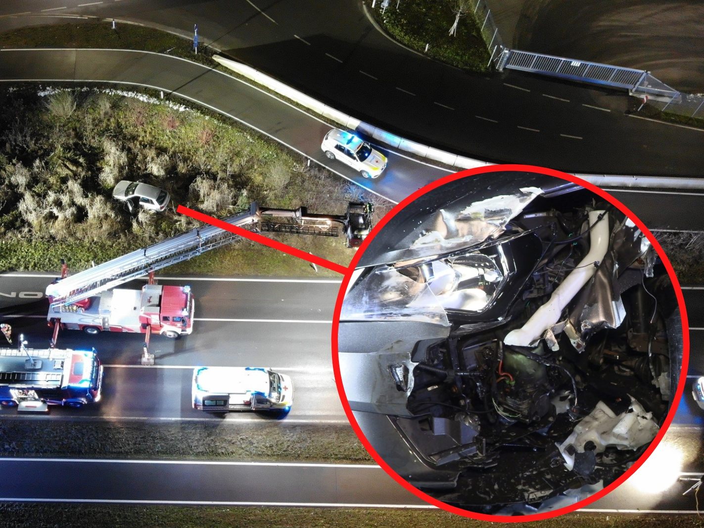 Verkehrsunfall in Wolfurt.