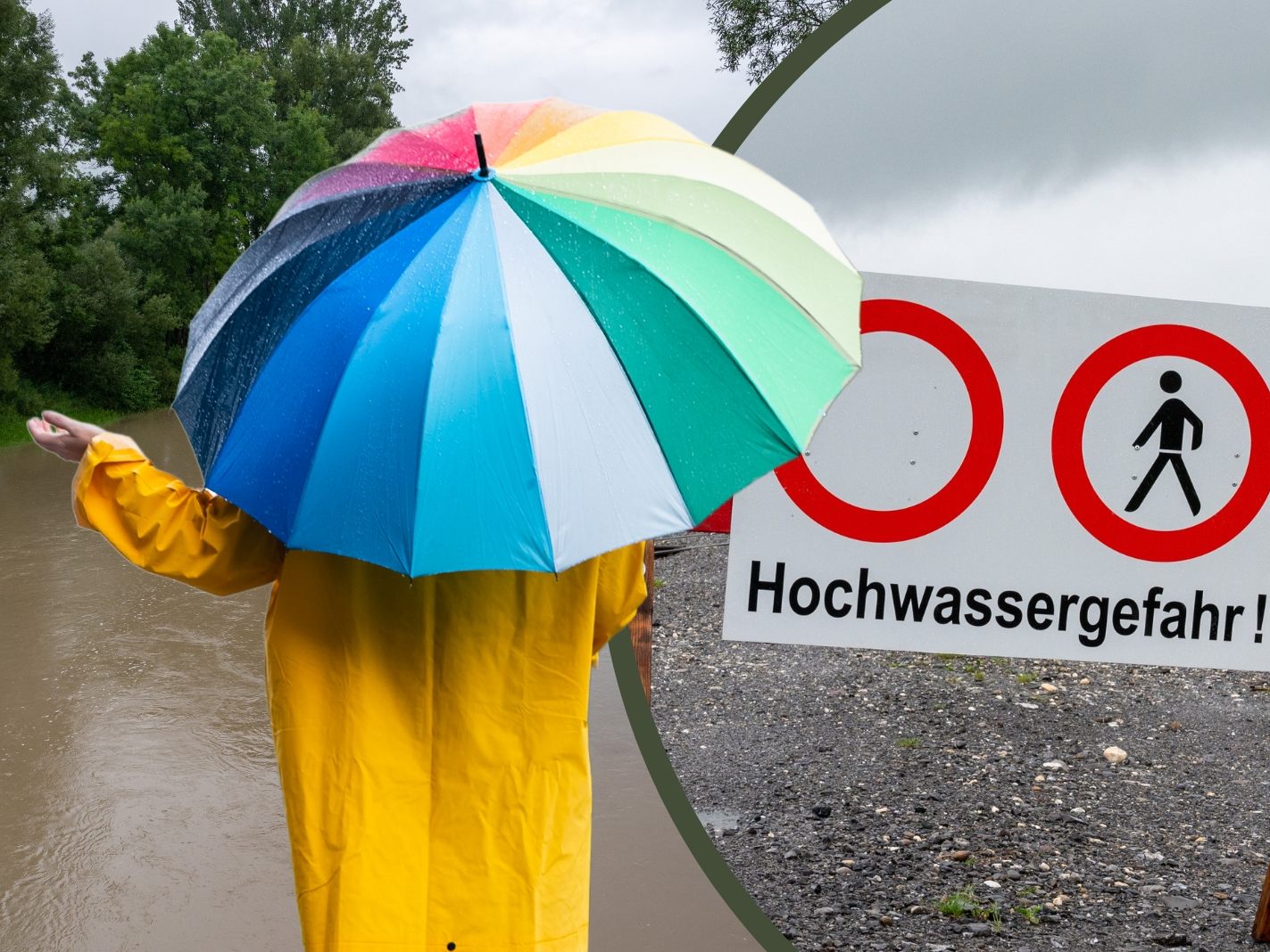 Vereinzelt Starkregen bis Samstagabend in Vorarlberg erwartet.