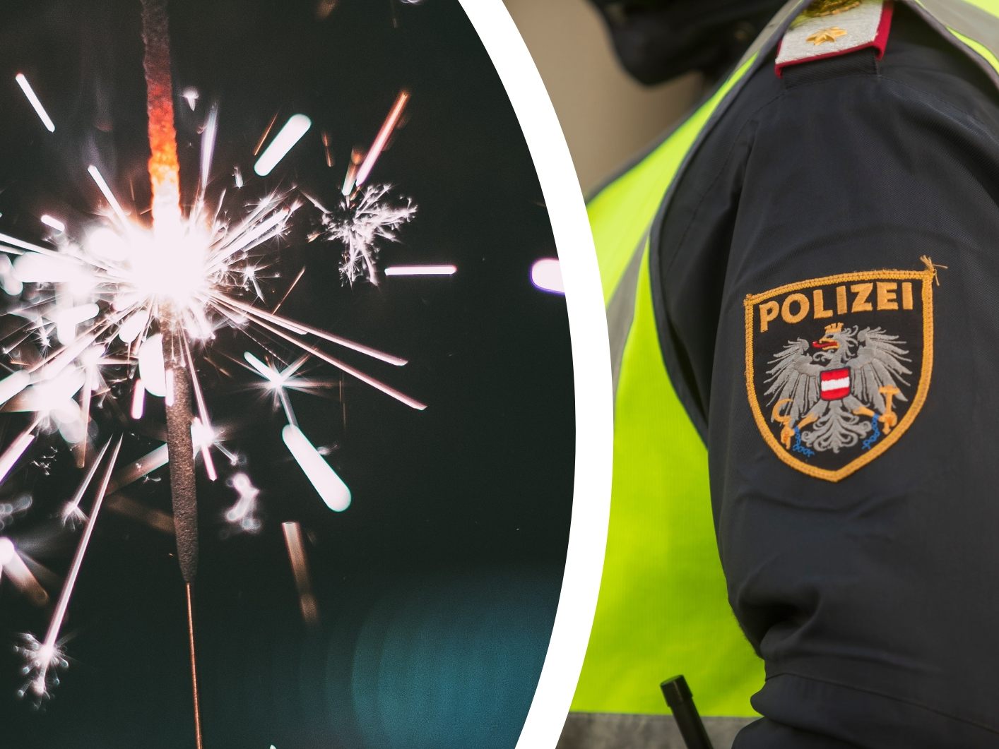 Erhöhte Polizeipräsenz an Silvester.