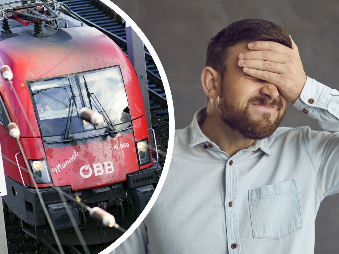 Kuriose Gegenstände, die 2022 im Zug vergessen wurden.