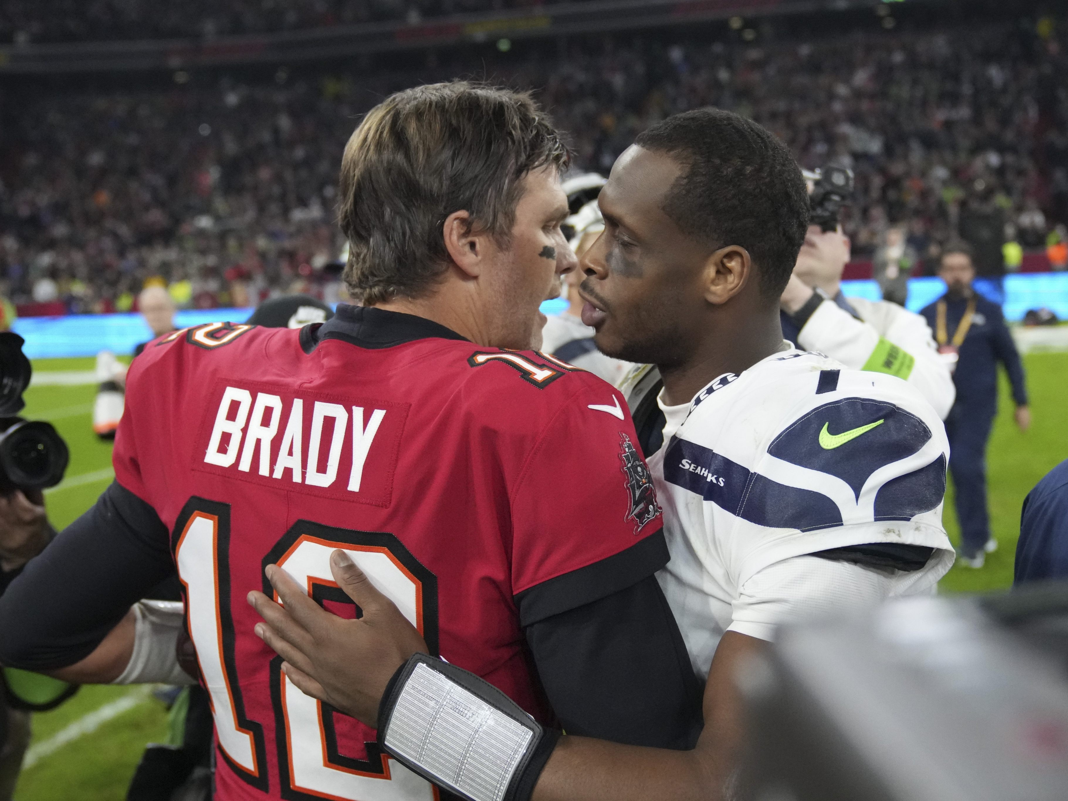 Im November spielten die Tampa Bay Buccaneers gegen die Seattle Seahawks in der Allianz Arena.